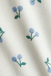 Cache-couche en coton imprimé