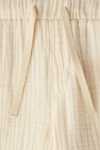 Cotton Muslin Pants