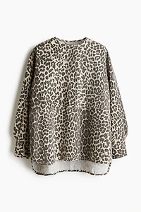Blouse à enfiler en sergé