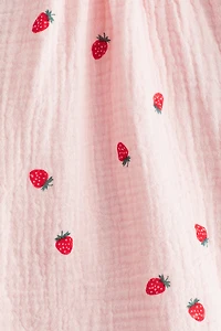 2-Piece Printed Muslin Set