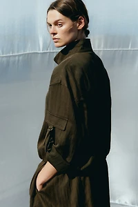 Oversized Twill Jacket