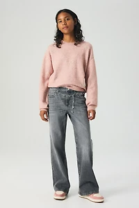 Baggy Fit Bootcut Jeans
