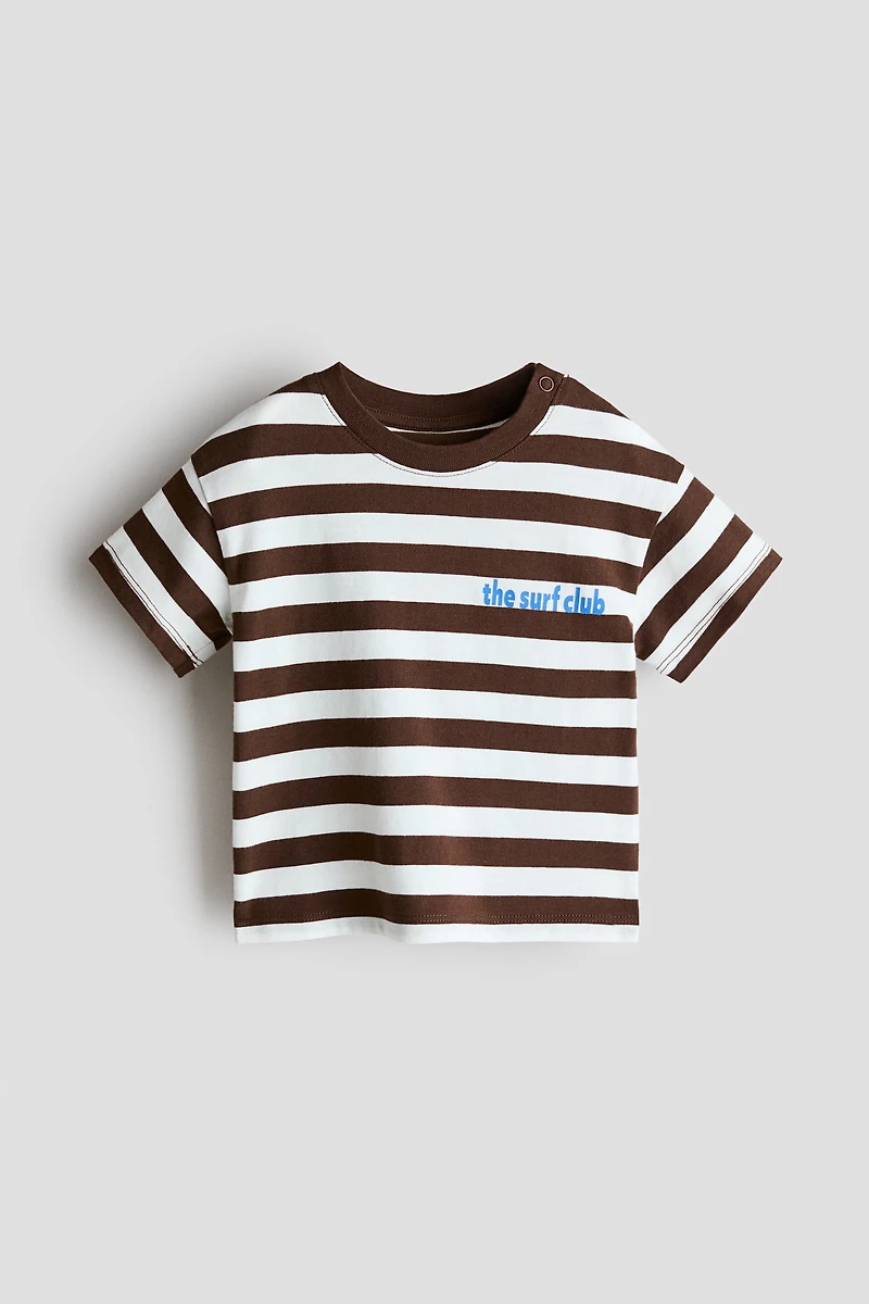 Printed Cotton T-Shirt