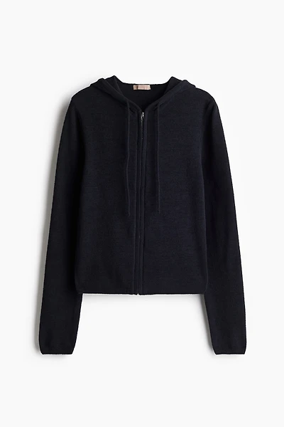 Chenille Hooded Jacket