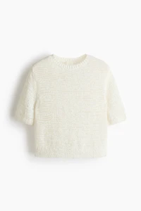 Short-Sleeved Sweater