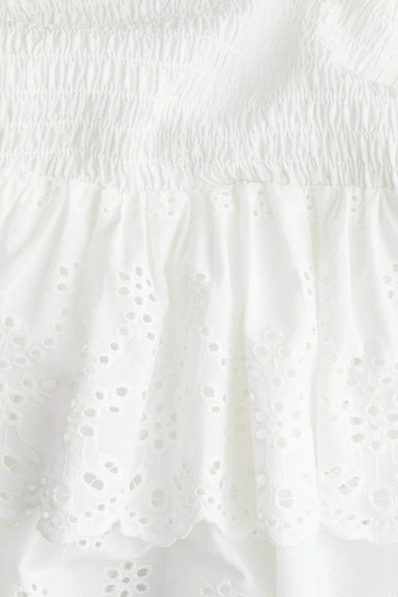 Smocked Strappy Dress