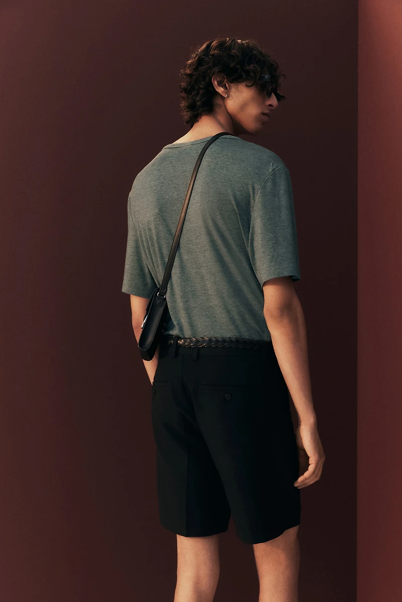 Regular-Fit Lyocell-Blend T-Shirt