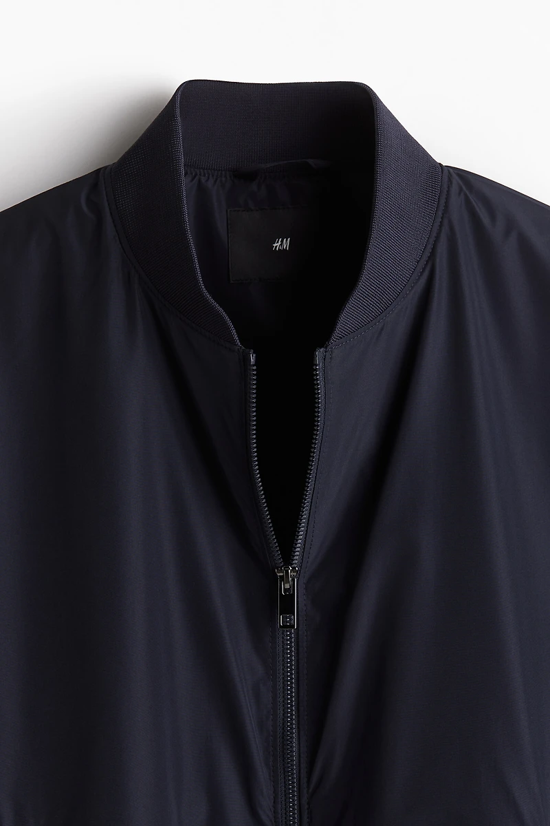 Regular-Fit Lightweight Bomber Jacket