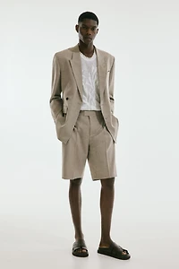 Relaxed-Fit Double-Breasted Blazer