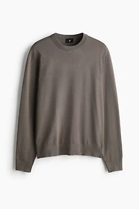 Chandail classique en fin tricot