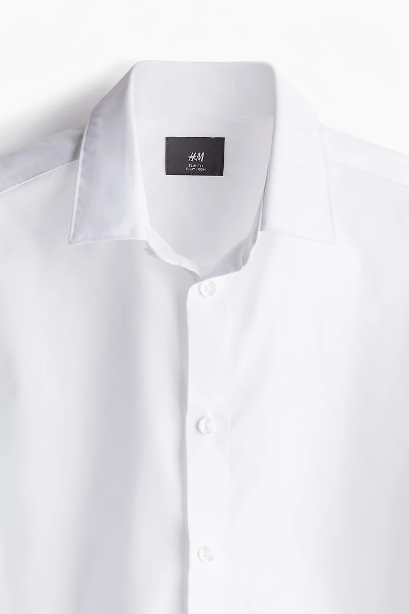 Chemise Coupe Amincie repassage facile