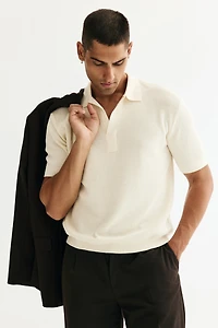 Regular Fit Knitted polo shirt