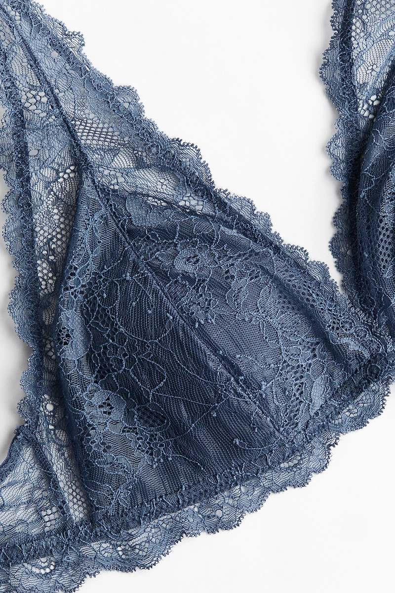 Padded Soft-Cup Lace Bra