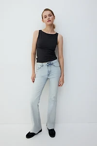 Jean évasé Taille haute