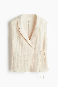 Textured Jersey Vest