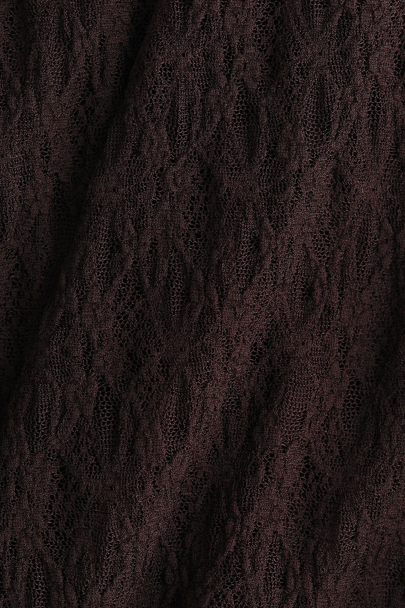 Robe maxi en dentelle