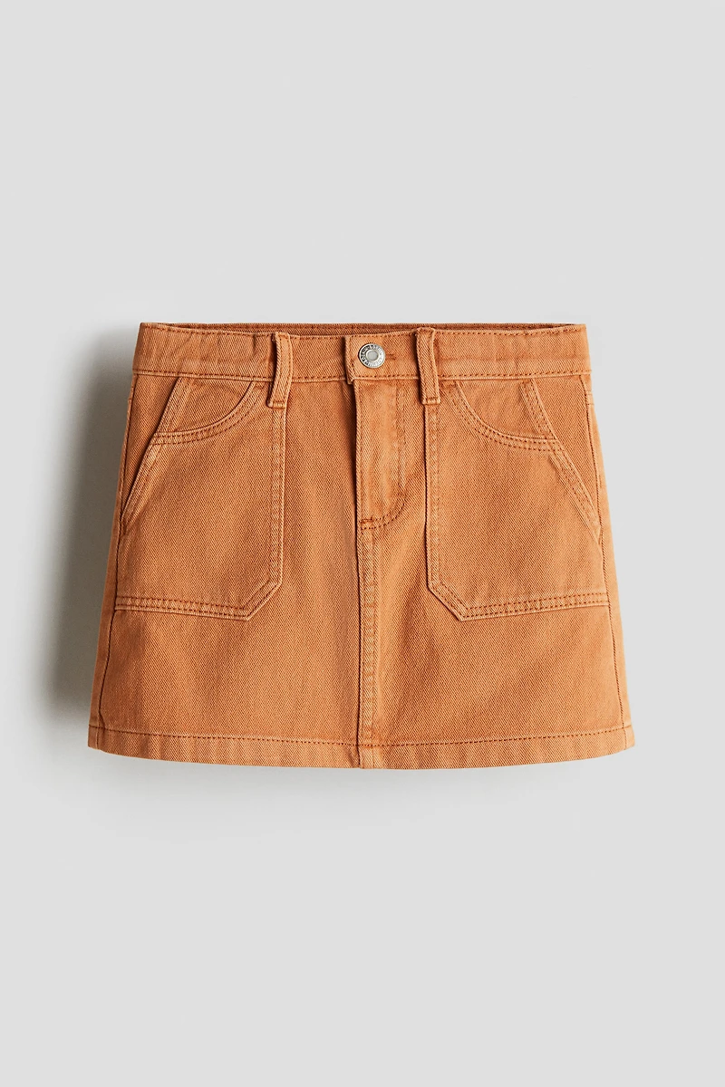 Cotton Twill Skirt