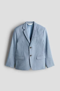 Linen-Blend Jacket