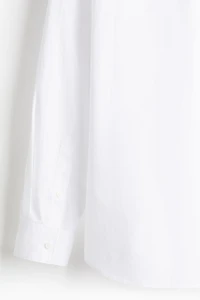 Chemise ample en popeline