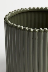Large Stoneware Plant Pot
