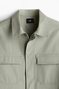 Regular-Fit Utility Overshirt