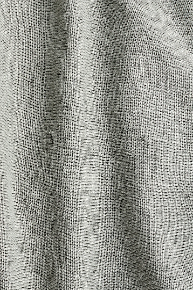 Regular Fit Linen-Blend Shorts