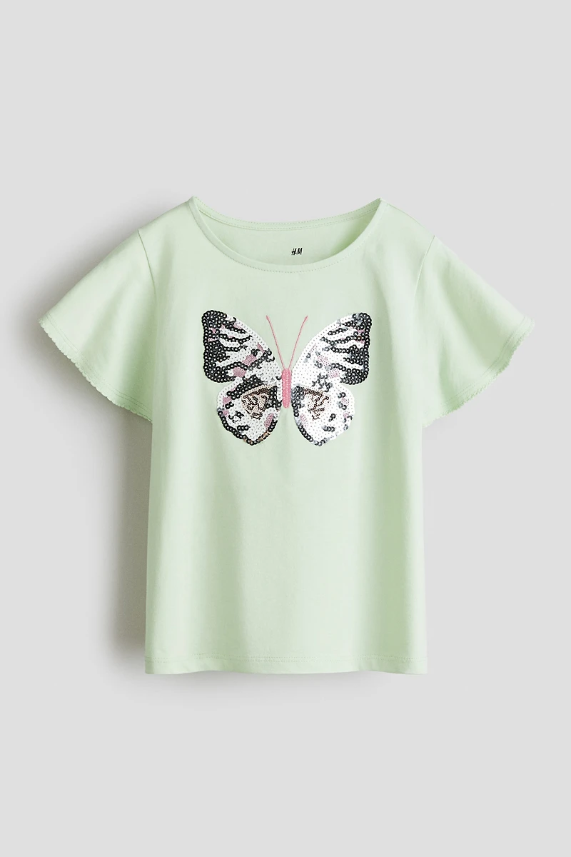 Sequin-Design Top