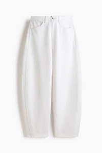 Jean flottant taille haute