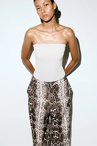 Wide-Leg Dress Pants