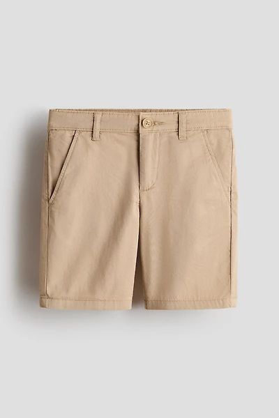 Short chino en coton