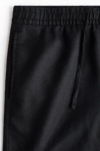 Loose-Fit Linen Pants
