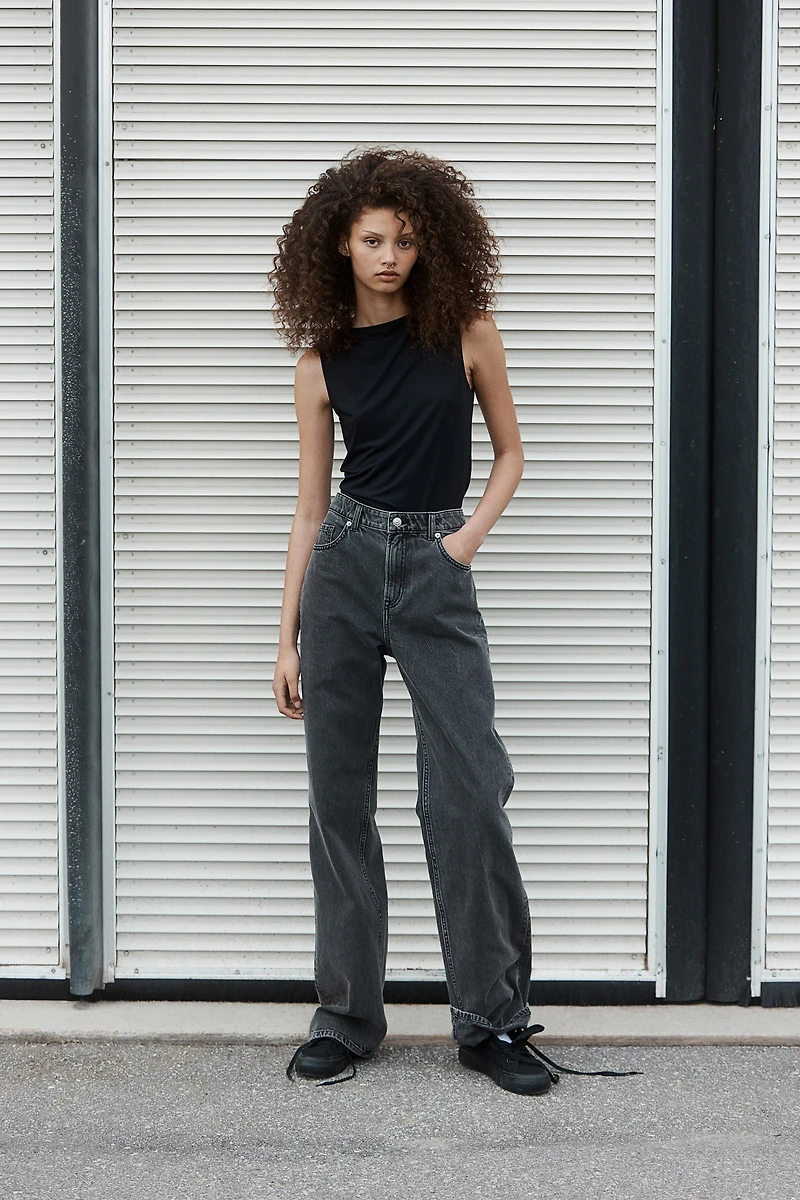 Bleecker High Rise Wide Leg Jeans