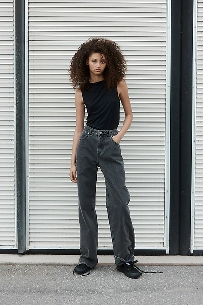 Bleecker High Rise Wide Leg Jeans