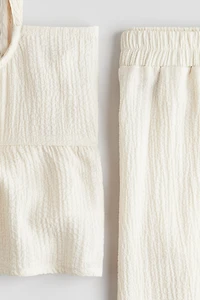 2-Piece Seersucker Set