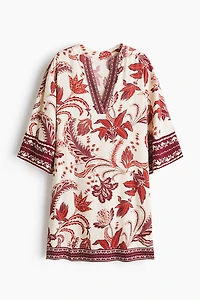 Robe tunique en viscose