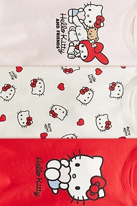 3-pack Printed Jersey Tops
