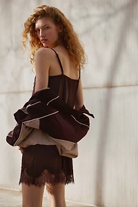 Robe combinaison avec dentelle