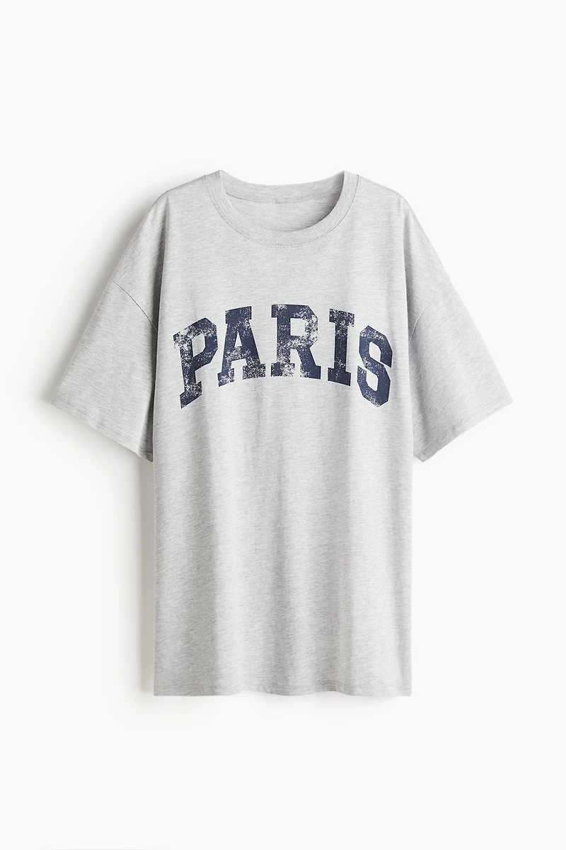 Oversized Printed T-Shirt
