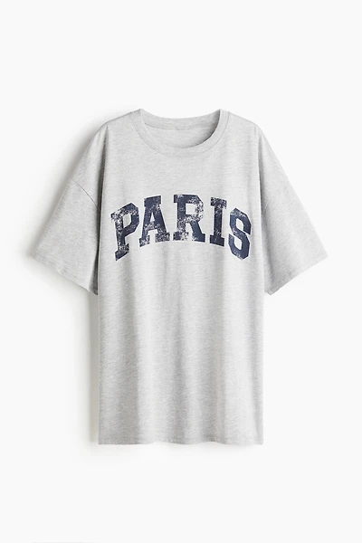 Oversized Printed T-Shirt