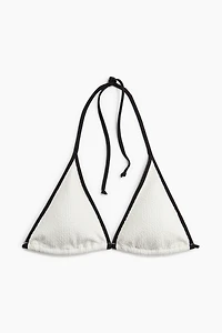 Haut de maillot triangulaire coussiné
