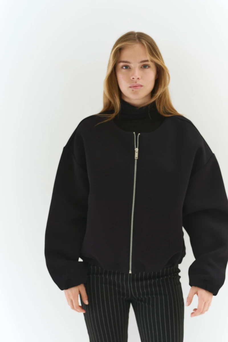 Scuba Sweatshirt Jacket