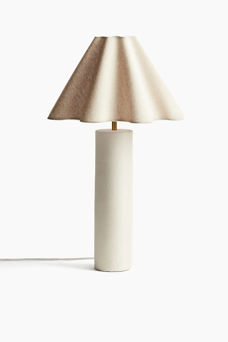 Abat-jour en lin mélangé