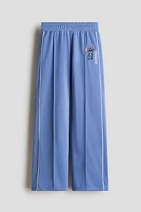 Wide-Leg Track Pants