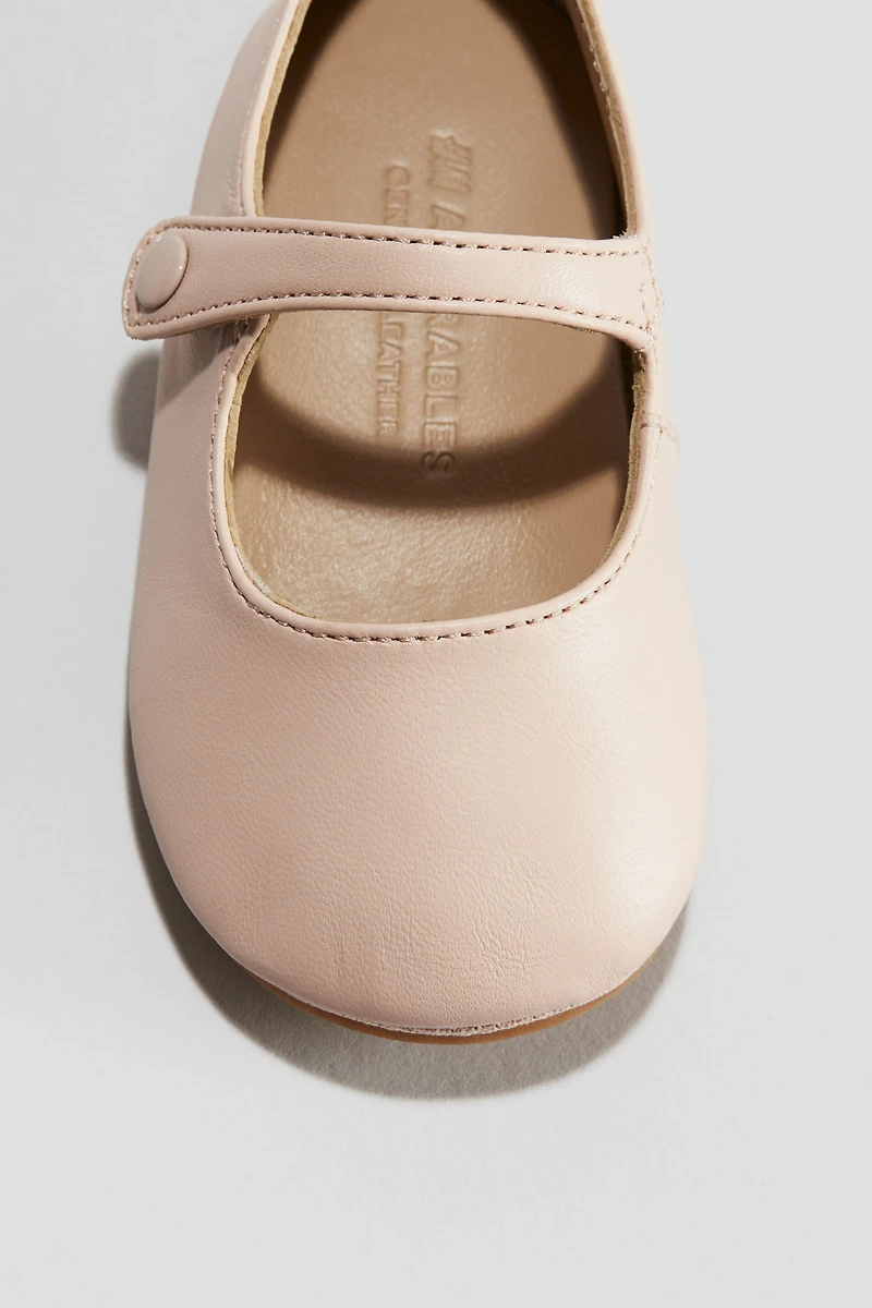 Leather Mary Janes