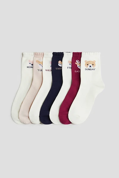 Lot de 7 paires chaussettes