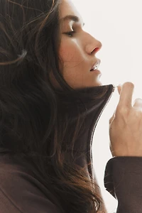 Oversized Half-Zip Sweater