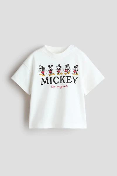Printed Cotton T-Shirt