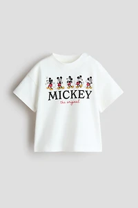 Printed Cotton T-Shirt