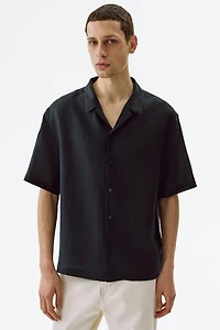Relaxed-Fit Linen Resort Shirt
