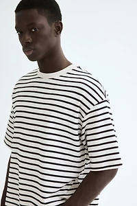 Relaxed-Fit Interlock Cotton T-Shirt